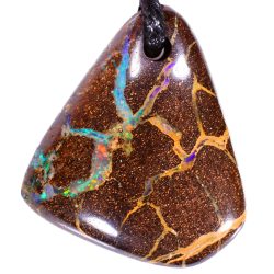 103ct-australian-boulder-opal-necklace-rainbow-veins-black-cord