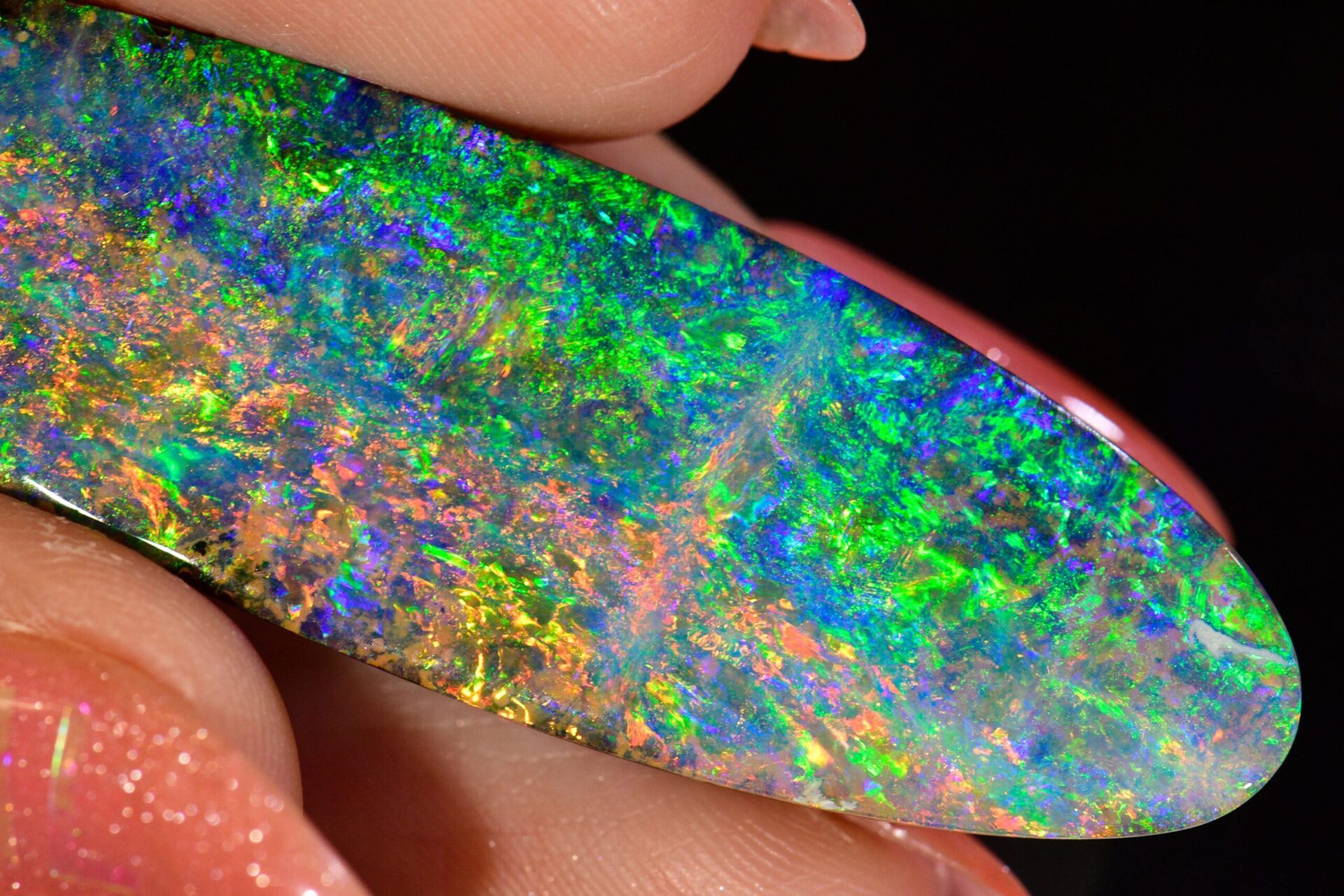 Gem Rainbow Boulder Opal 55.3 ct