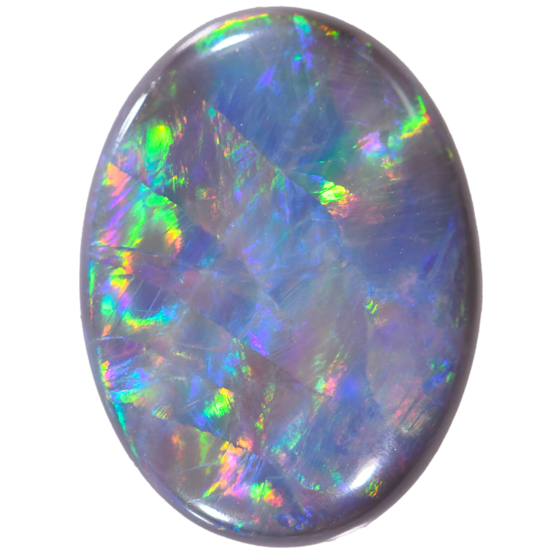 Dark Opal 4.76 ct for Jewelry, Ring, Necklace, Pendant. Oval Shape, Multi Color Fire, 100% Natural Solid Untreated Genuine Dark Opal Loose Stone From Lightning Ridge NSW Australia.