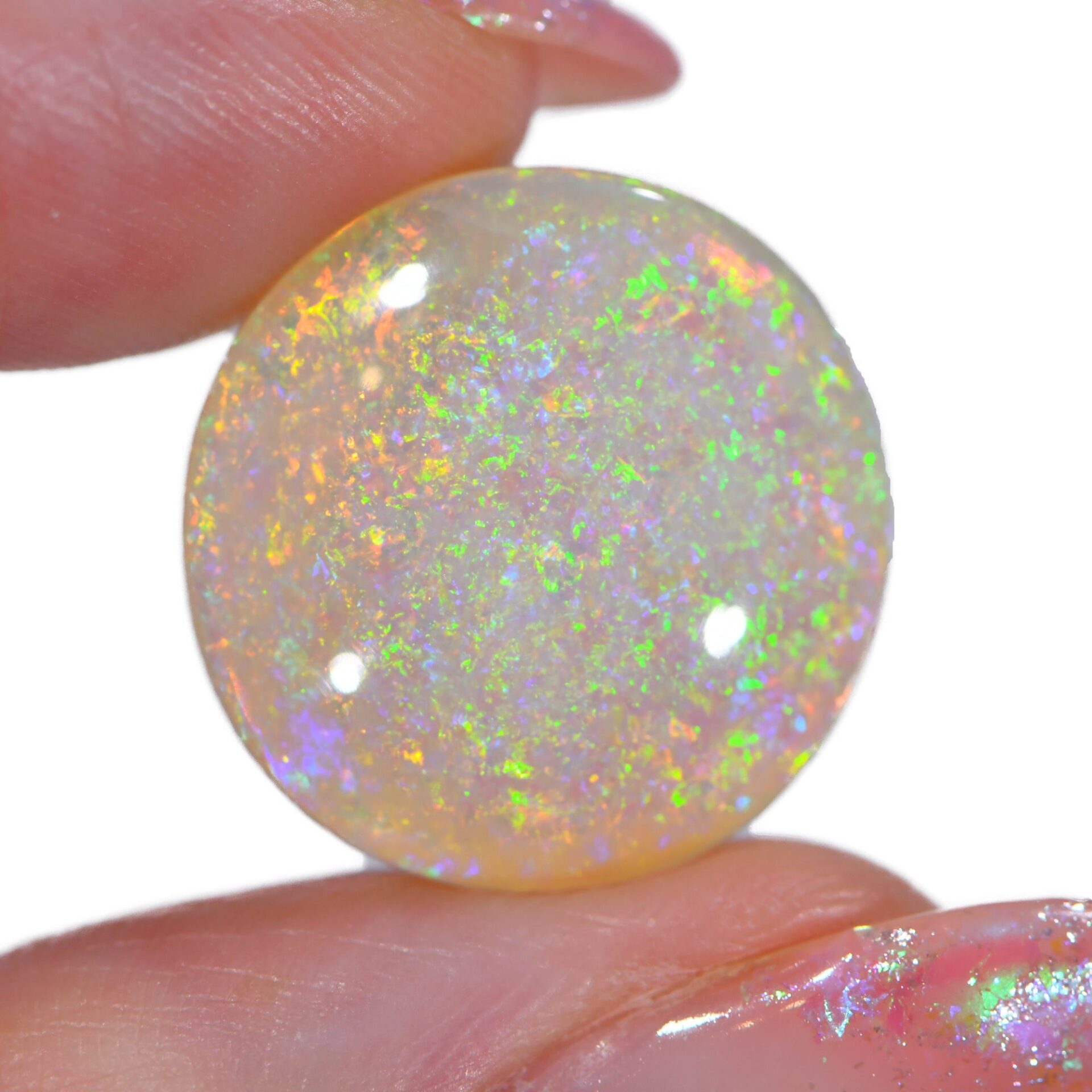 Round Crystal Boulder Opal 13.1 ct