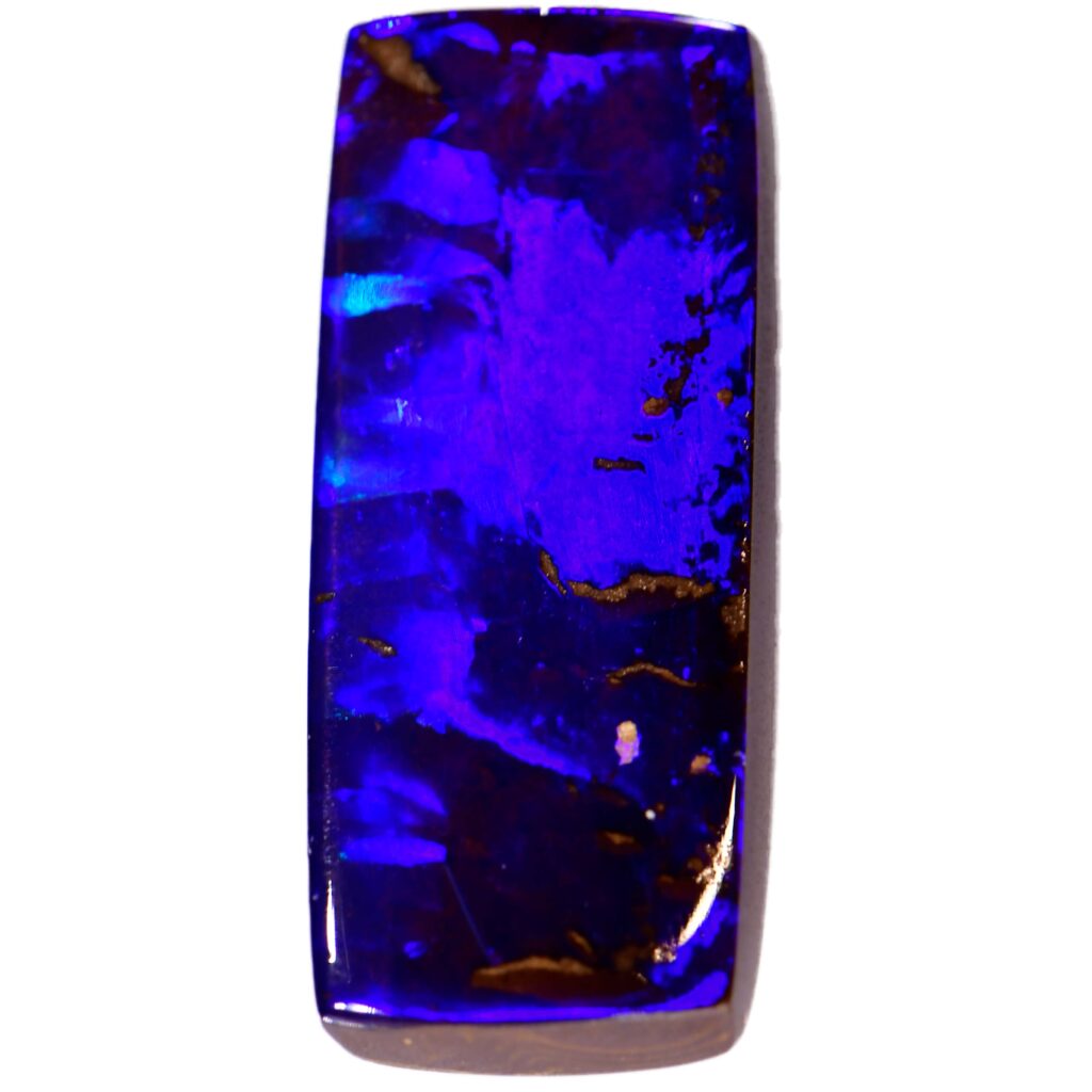 Metallic Purplish Boulder Opal 13.9 ct
