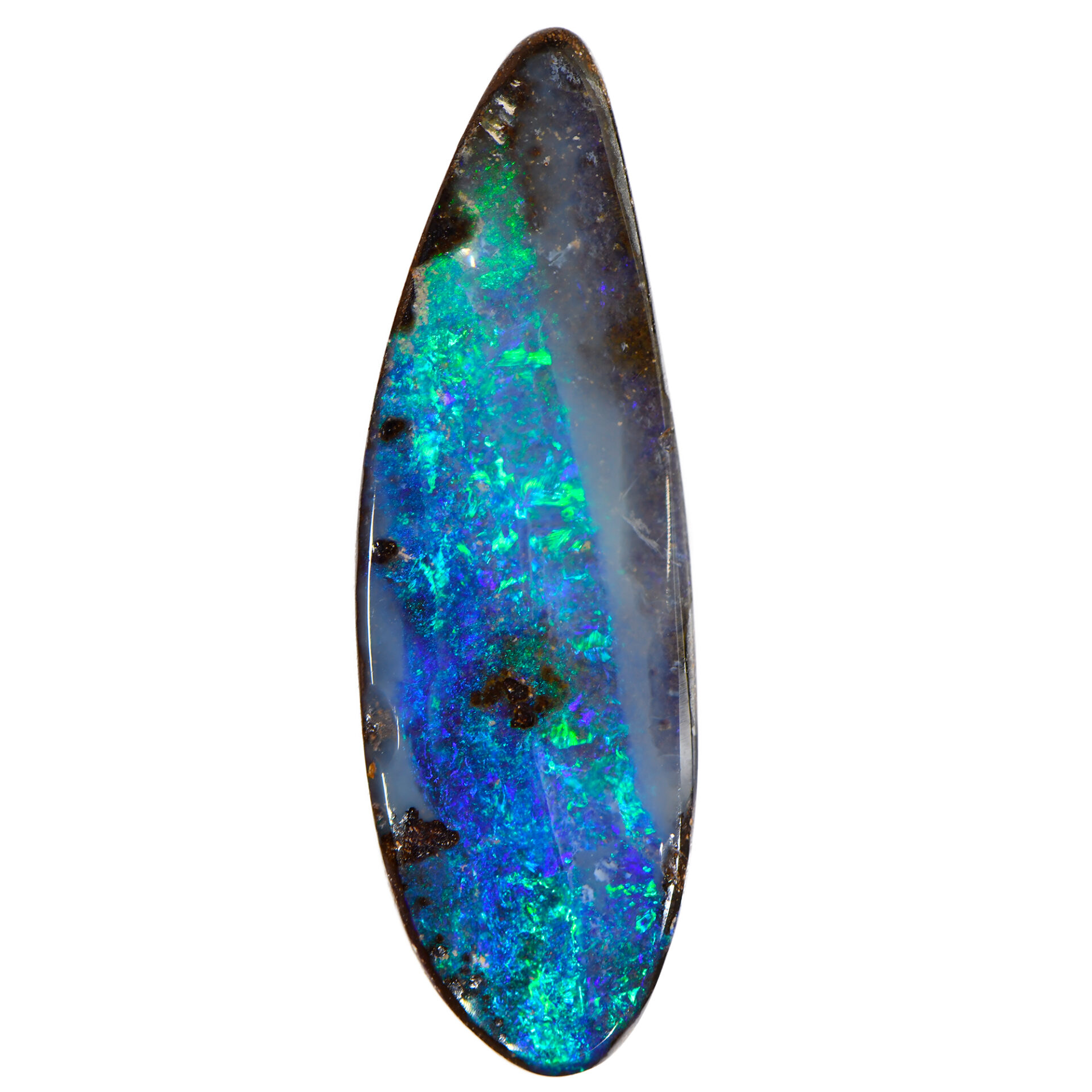 Blue Green Boulder Opal 8.03 ct