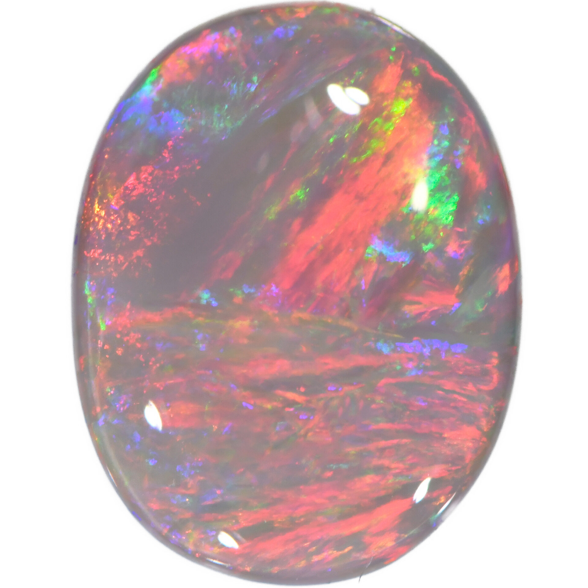 Rainbow Dark Opal Ringstone 1.48 ct