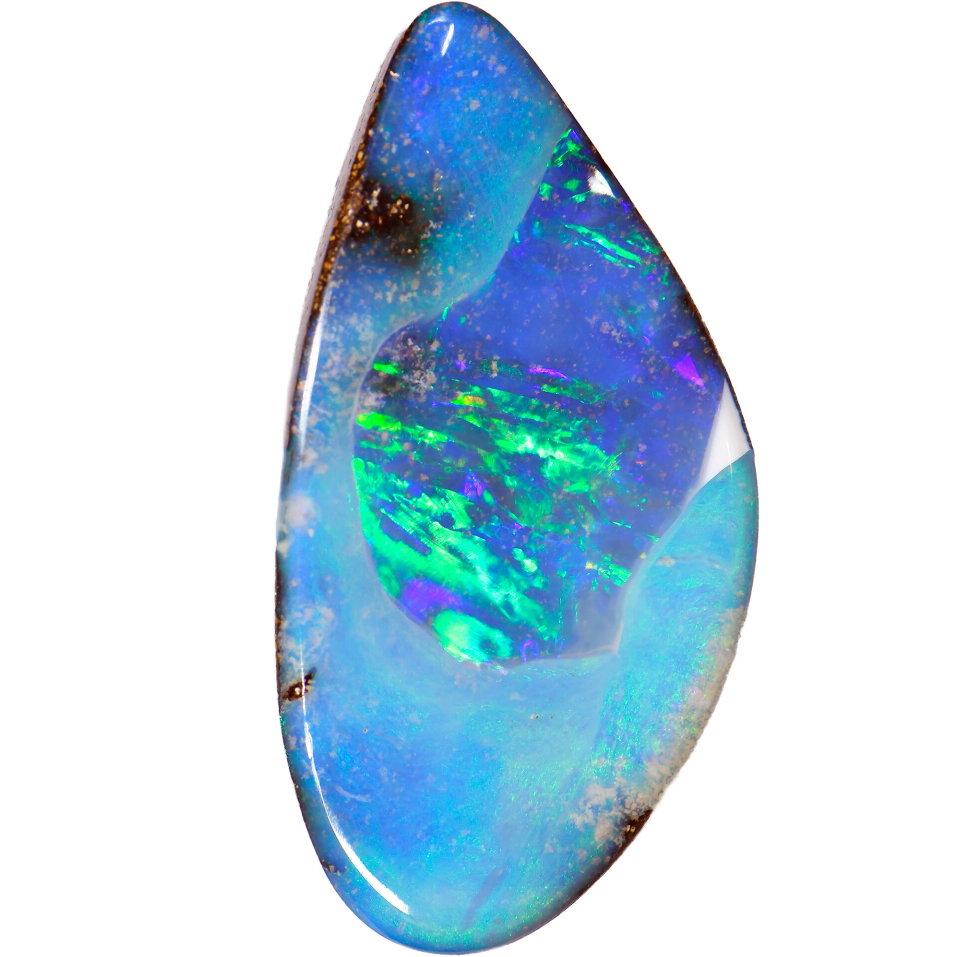 Unique Blue Boulder Opal 12.18 ct