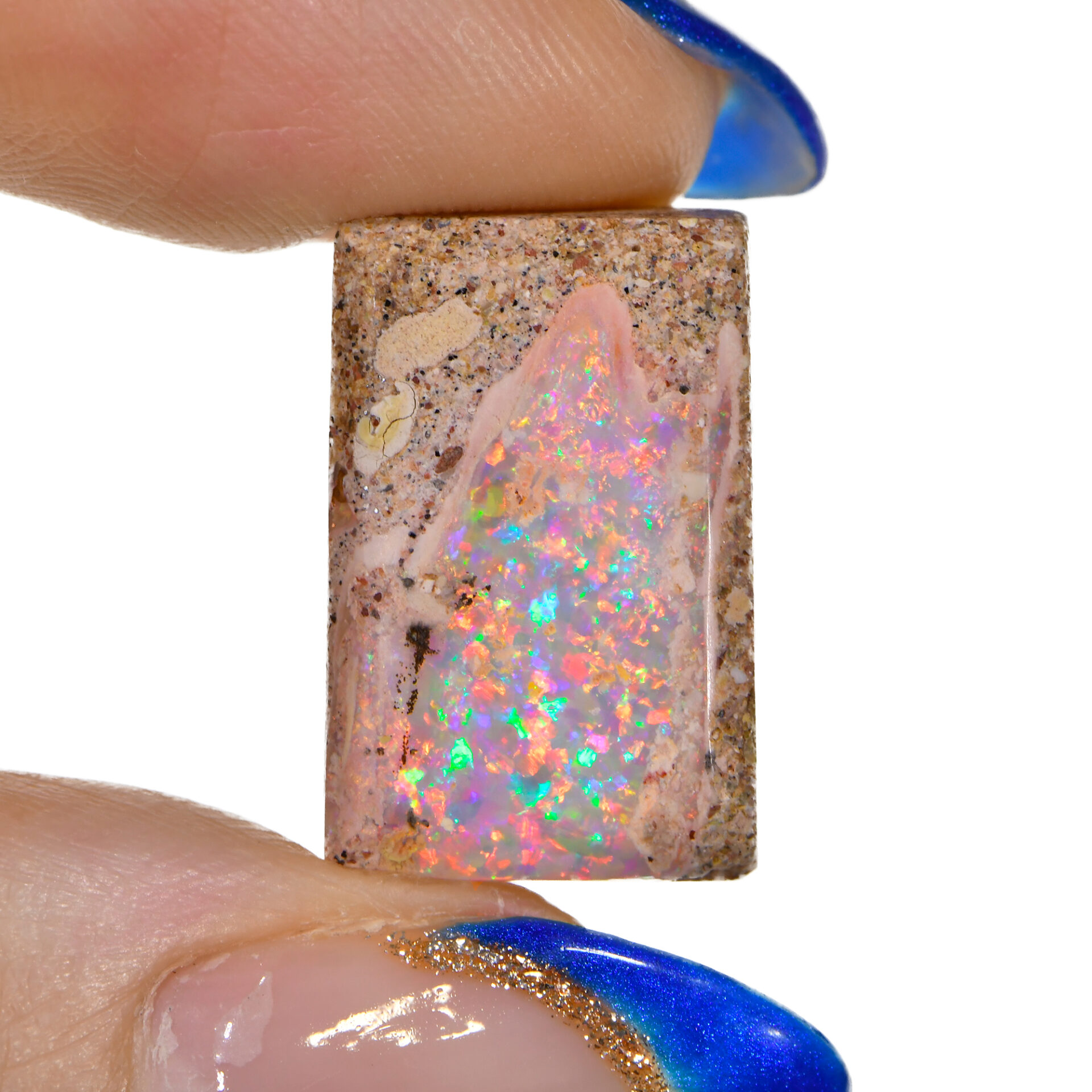 Sparkling Crystal Boulder Opal 12.47 ct