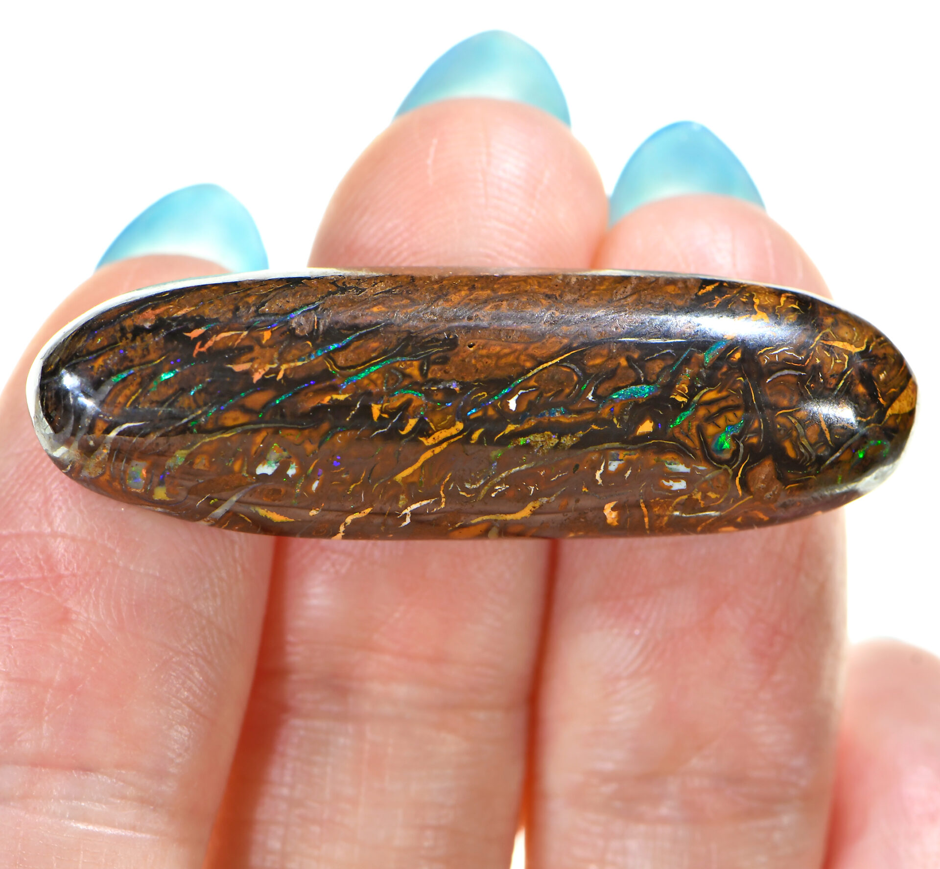 32ct Natural Boulder Matrix Opal Koroit Australia | Opal Galaxy