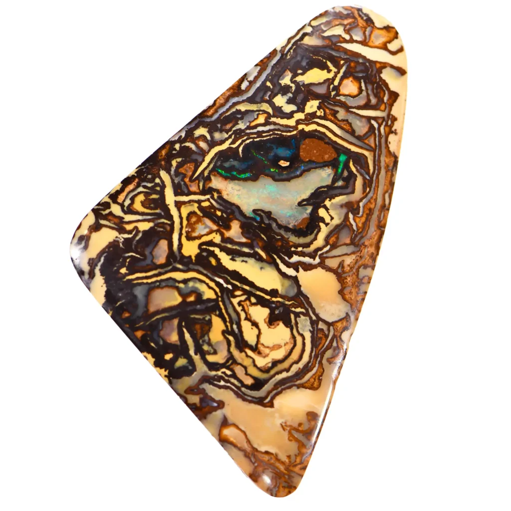 34.75ct Large Natural Koroit Boulder Opal front face view Australian opal gemstone Opal Galaxy product image