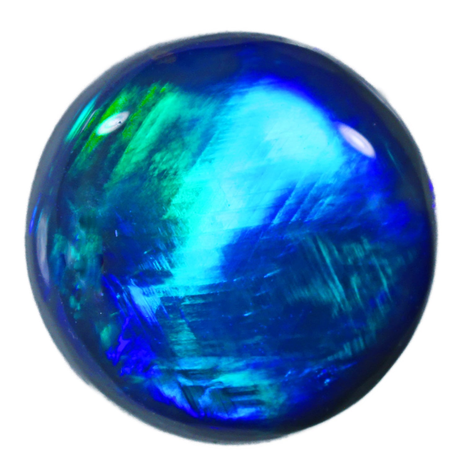 Australian Opal Oval Neon Rainbow Fire 2.31ct