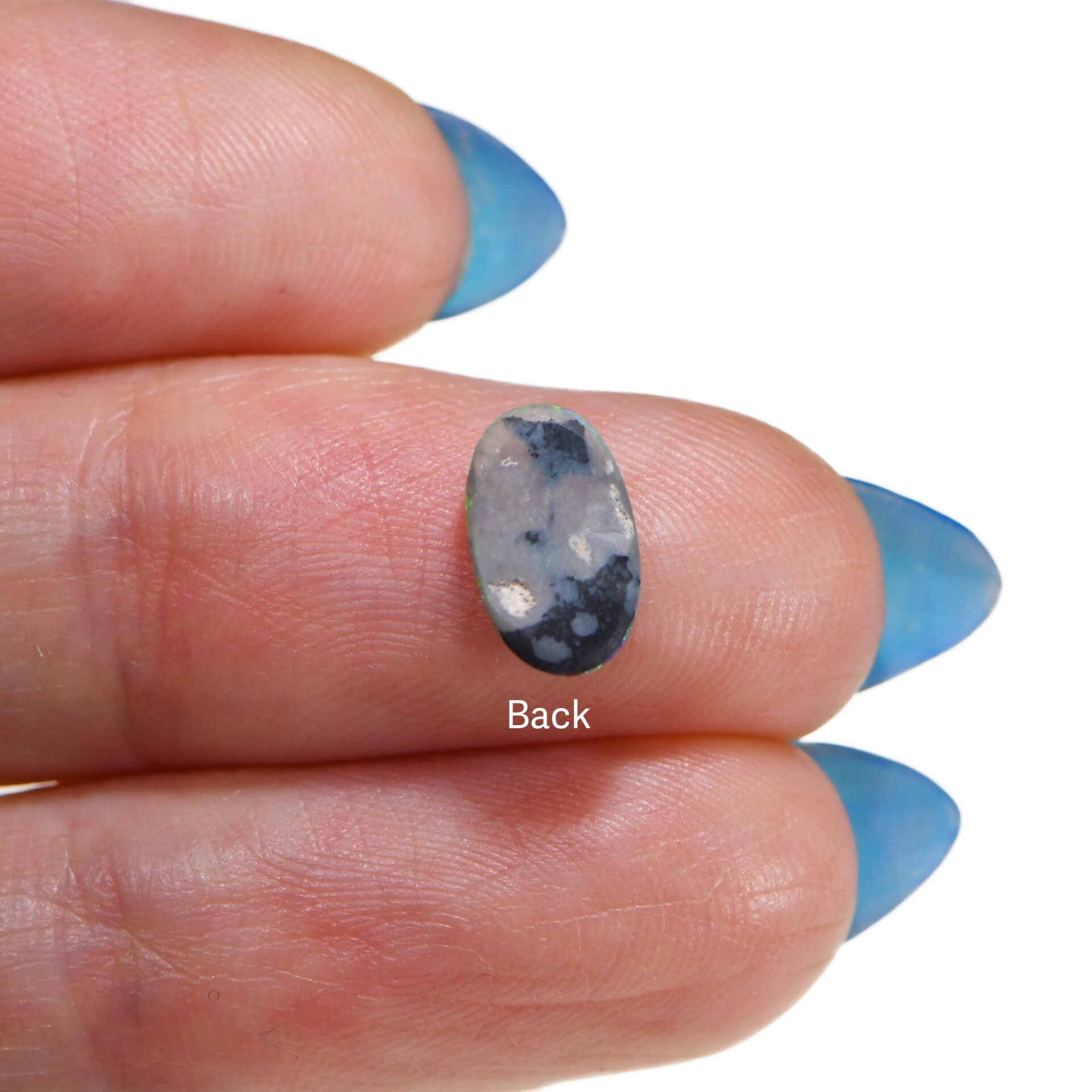 0.77ct Natural Dark Opal Multicolor fire