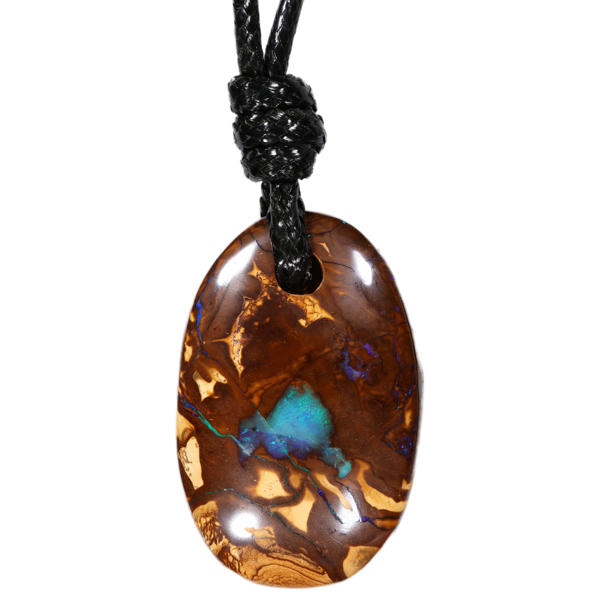 Boulder Opal Pendant 52ct | Opal Galaxy