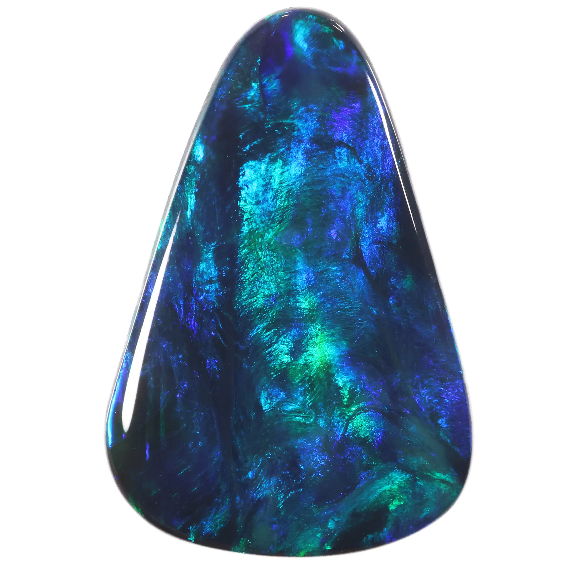 Black Opal – 5.24 ct Green Blue Ring Stone
