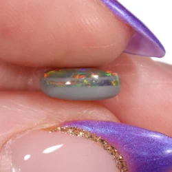 Dark Opal - 1.6 ct Orange Yellow Natural Australian Stone - side shot1