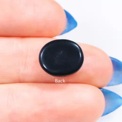 1.3ct Natural Australian Black Opal-back shot