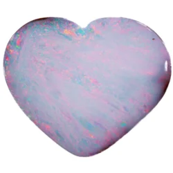 14.75ct solid natural boulder opal heart