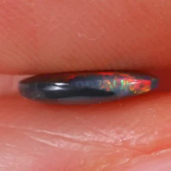 side angle revealing dome shape and thickness