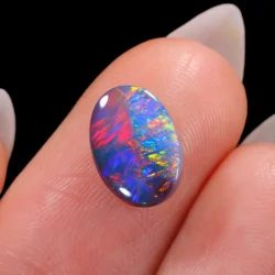 Top view showing multicolor neon pattern and brilliance