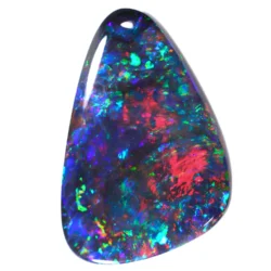 2.59ct Natural Black Opal Rainbow Fire-xx1873 - Copy