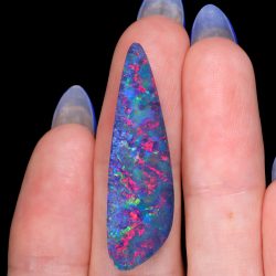 australian-opal-doublet-long-cabochon-red-green-fire-124ct-opal-galaxy