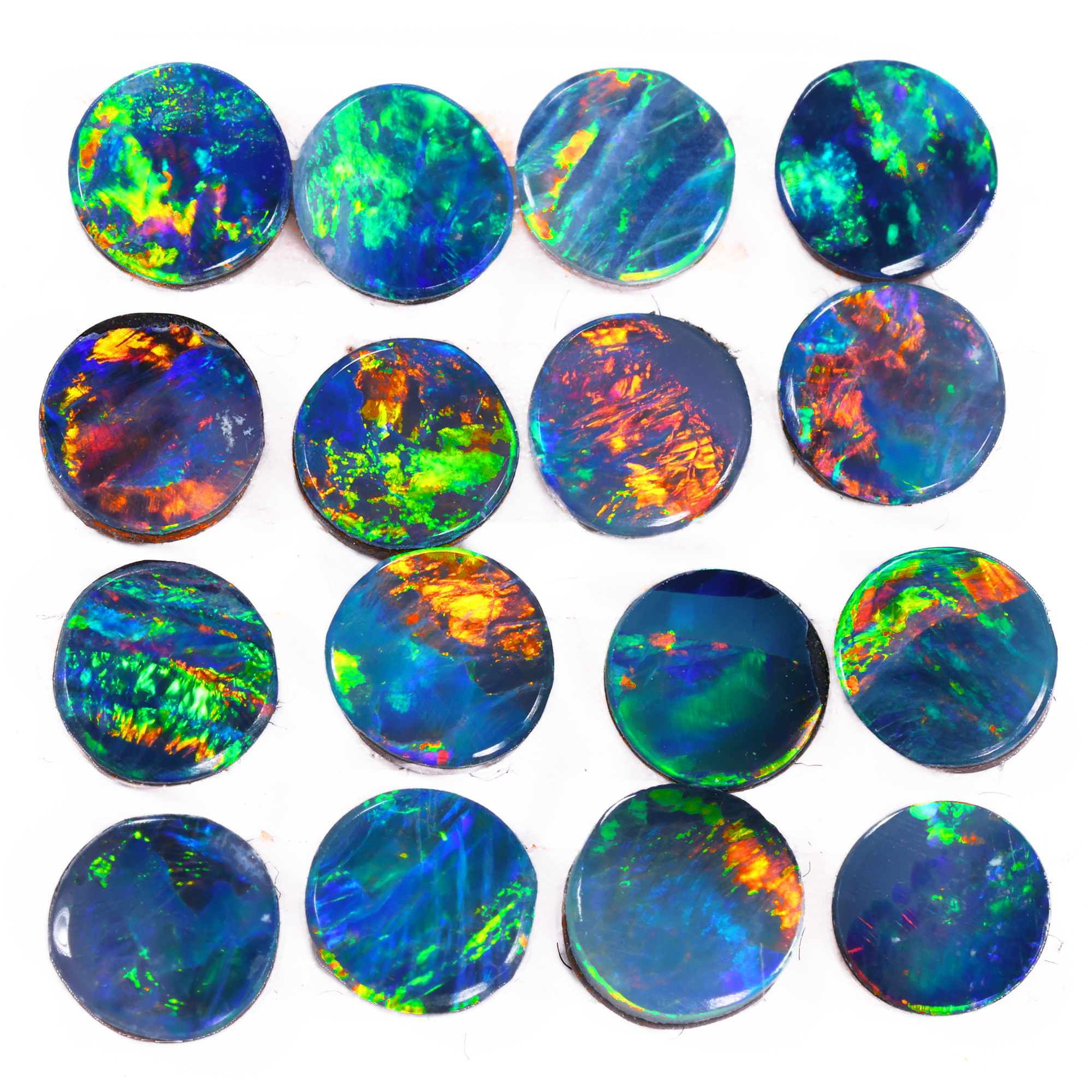 opal-doublet-parcel-4mm-round-orange-green-blue-fire