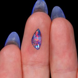 black-opal-cabochon-loose-stone-red-flash-opal-galaxy