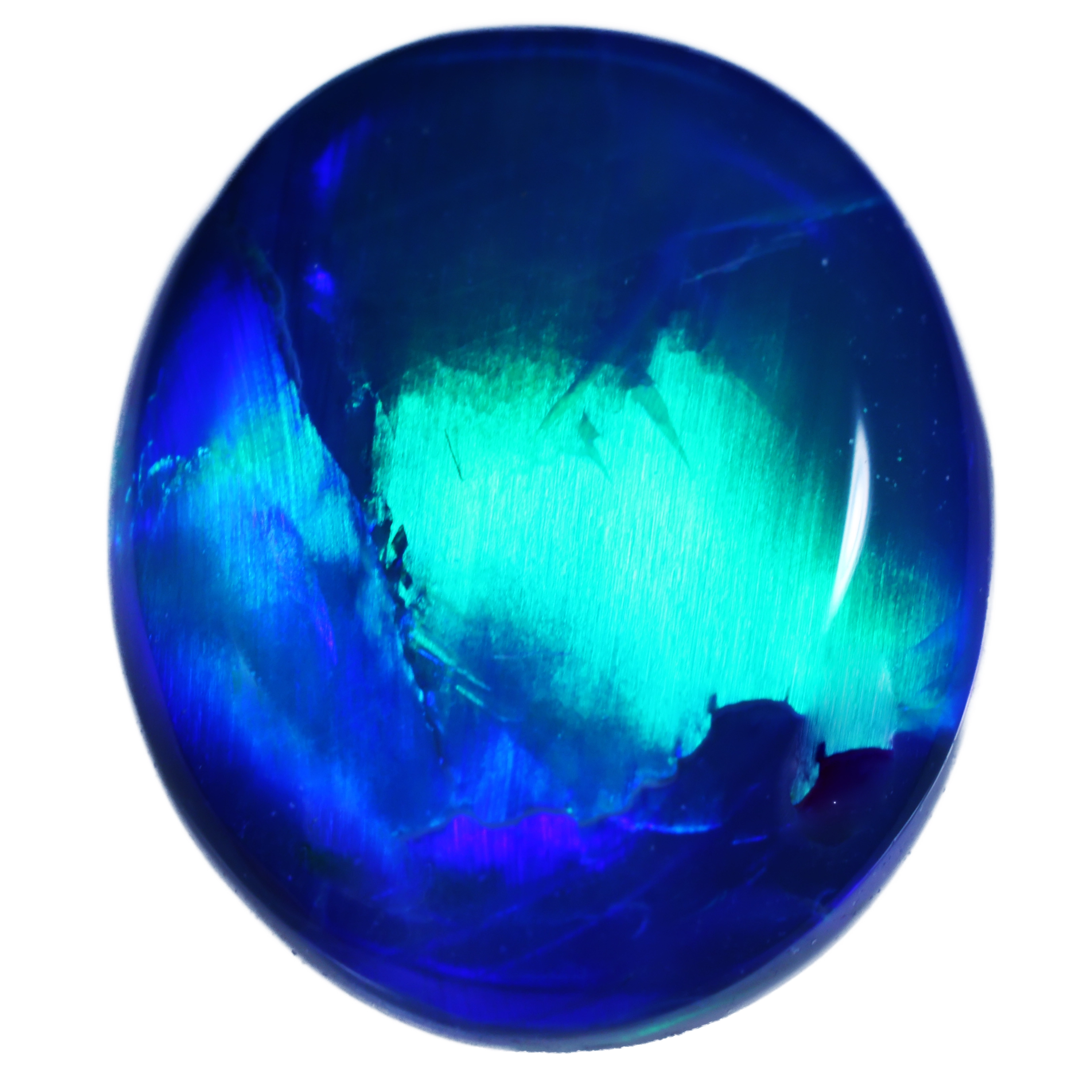 1-2ct-australian-black-opal-lightning-ridge-blue-green-fire-opal-galaxy.