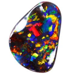 boulder opal red multicolor fire 1 55ct opal galaxy