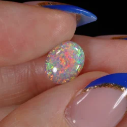 dark opal oval cabochon 1 78ct view two opal galaxy