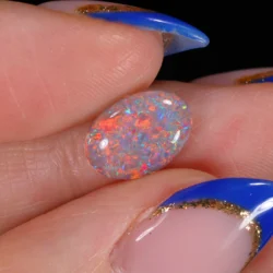 dark opal oval cabochon 1 92ct view two opal galaxy