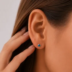 australian-opal-earrings-on-ear-studs-opal-galaxy