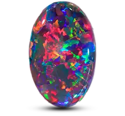 Black opal collection featuring natural Australian black opals available at Opal Galaxy