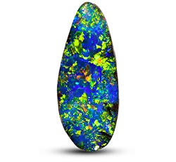 Boulder opal collection showcasing natural Australian boulder opals with vibrant color play
