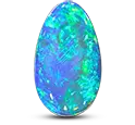 Crystal opal collection featuring transparent Australian crystal opals with bright fire