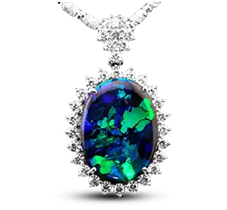 Opal jewelry collection including rings pendants and fine Australian opal jewelry