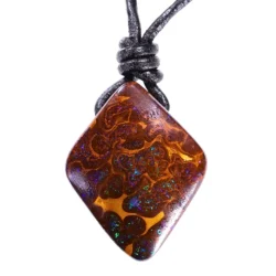 Boulder Opal Pendant Sparkling 90 ct-NN634a - Front Shot
