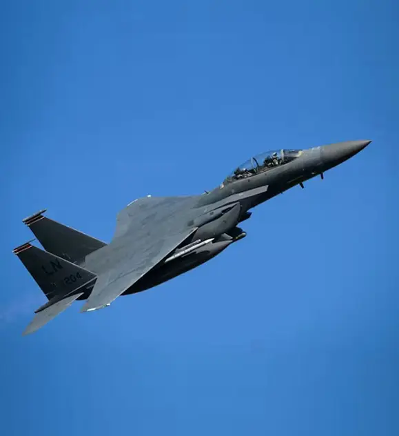 US military fighter jet symbolizing the Pentagon's defense-related mining loan for scandium in NSW, linked to Lightning Ridge black opal rarity