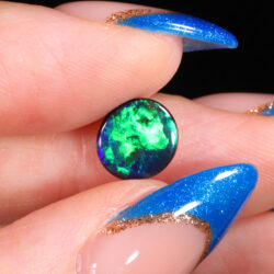 neon-bright-green-blue-fire-black-opal-0-98ct-opal-galaxy