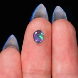 vivid-red-green-fire-dark-opal-cabochon-0-55ct-opal-galaxy