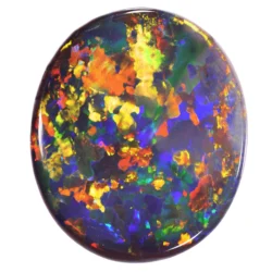 red orange multicolor black opal gemstone 2 83ct opal galaxy