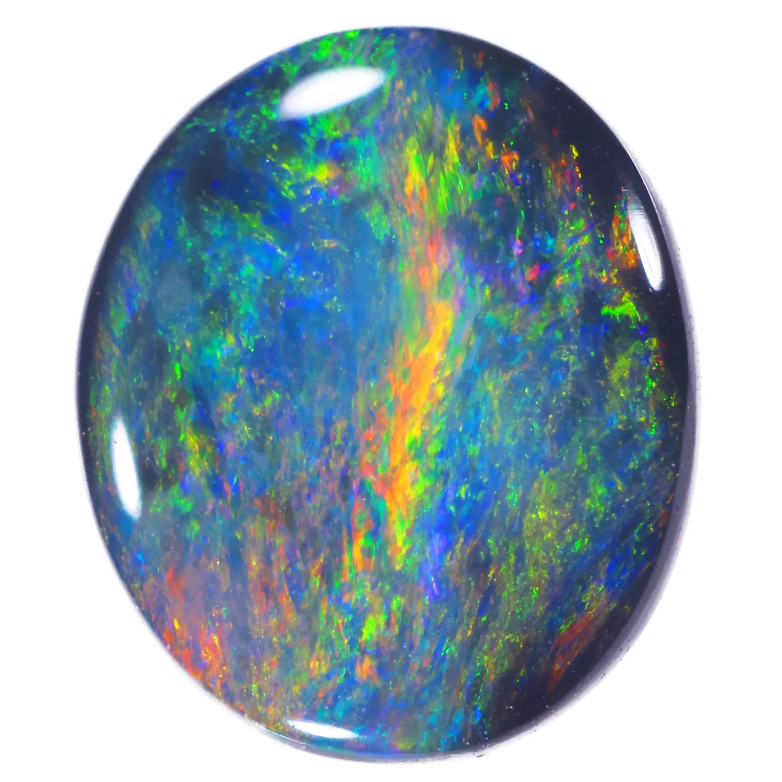 0.73ct Amazing Australian Natural Black Opal