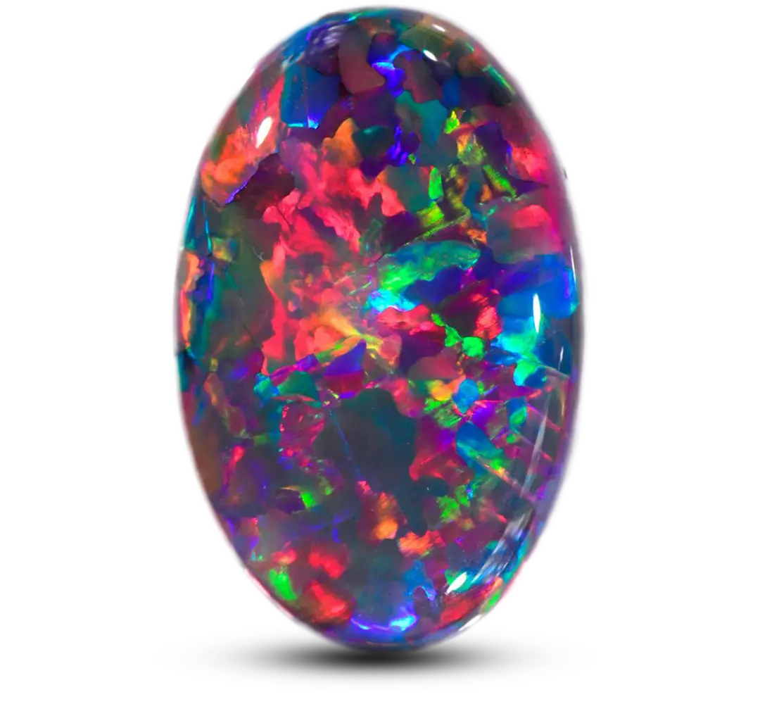 Black opal collection featuring natural Australian black opals available at Opal Galaxy